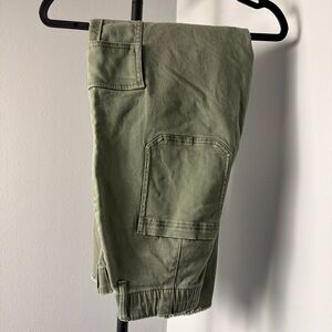Hollister Sage Green Ultra High-Rise Pants